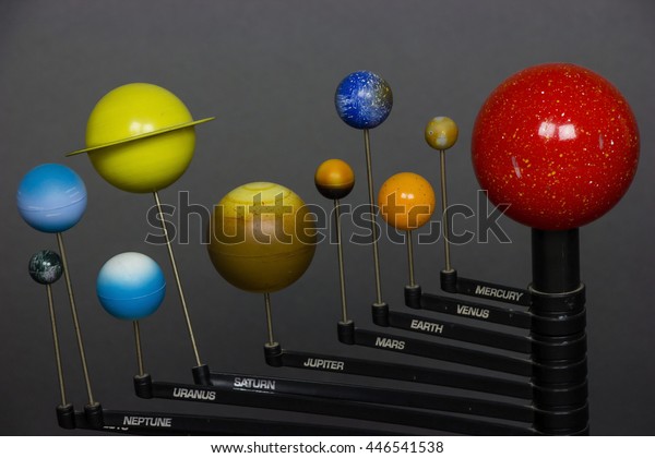 Model Solar System Stock Photo Edit Now 446541538