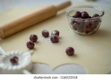modeling dumplings with cherries