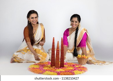 Models In Traditional Kerala Saree South Indian Look