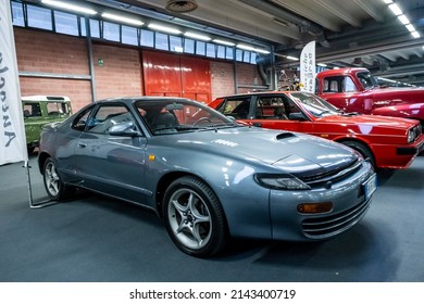 Modena, Italy - 2021 07 04:Motor Valley Fest Car Meeeting Toyota Celica Gt Four. High Quality Photo