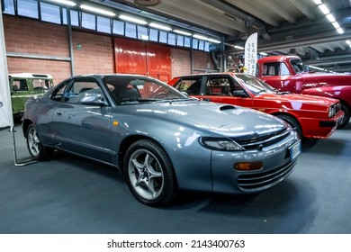 Modena, Italy - 2021 07 04:Motor Valley Fest Car Meeeting Toyota Celica Gt Four. High Quality Photo