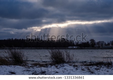 Similar – Leuchtturm an der Ostsee in Schweden