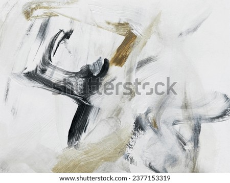 Modern Abstract Art Painting. Modern art. Contemporary art. 