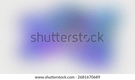 Modern Abstract Grainy Gradient Background in Purple and Blue Hues