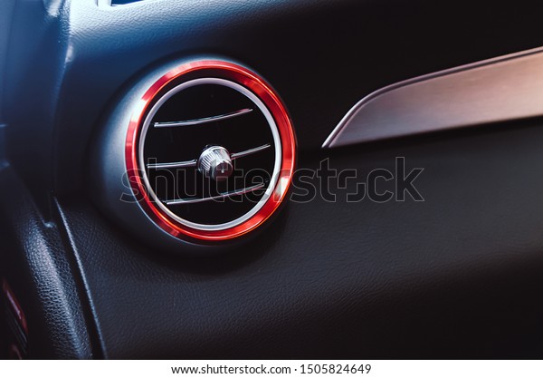 Modern air conditioning in\
the car