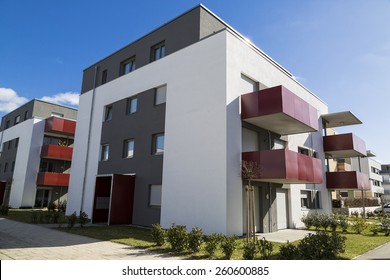 Modern Apartment With Balconies