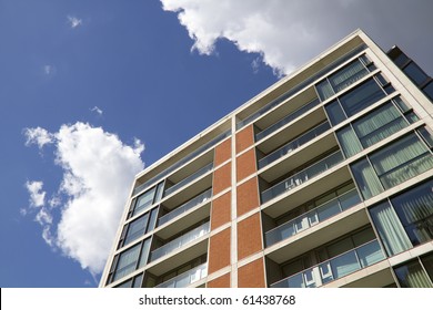 Modern Apartment Block In London, UK