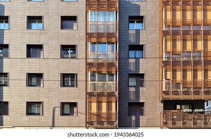 Modern Apartment Block In Milan (Italy)