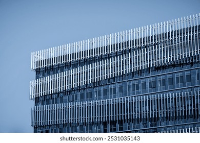 Modern Architectural Design Featuring Unique Facade and Structure - Powered by Shutterstock