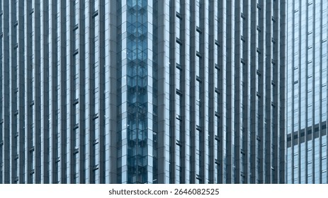 Modern Architectural Facade of a Skyscraper