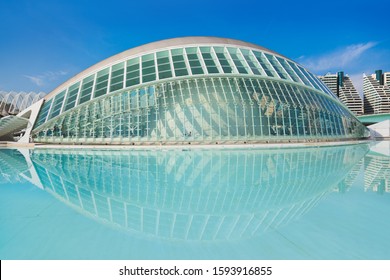 Modern Architecture in the City of Arts and Sciences - Valencia Spain
