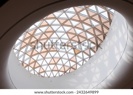 Modern Architecture cupola, steel and glass cupola, architectural design