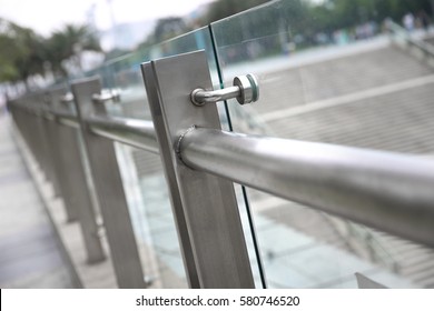 Modern Architecture Glass Railing