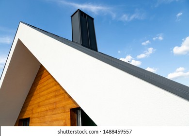 Modern Architecture. House From Outside.