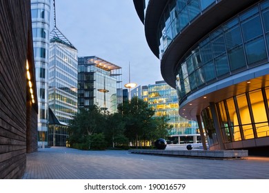 Modern Architecture In Southbank, London.