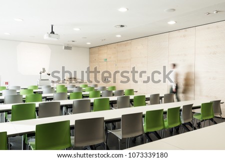 Modern Auditorium University Stock Photo Edit Now