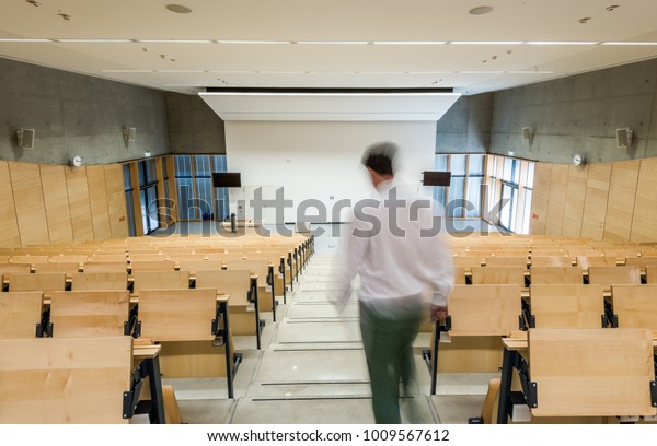 Modern Auditorium University Stock Image Download Now