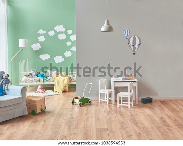 Chambre Bebe Moderne Lit Blanc Et Photo De Stock Modifiable Chambre Bebe Moderne Lit Blanc Et Photo De Stock Modifiable