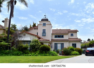 Modern Beautiful Mansions Estates Santa Monica Stock Photo 1097365796 ...