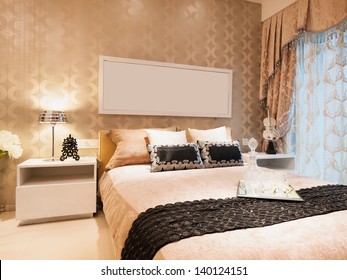 Modern Bedroom Wallpaper Images Stock Photos Vectors