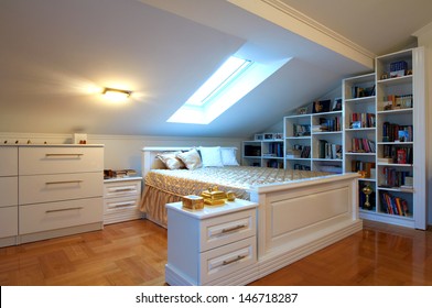 Modern bedroom interior