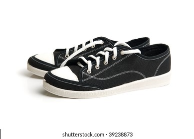 Modern Black White Sneaker Isolated On Stock Photo 39238873 | Shutterstock