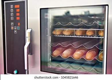 Modern Bread Oven In Bakery