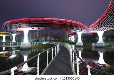 Modern Bridge In Jinhua