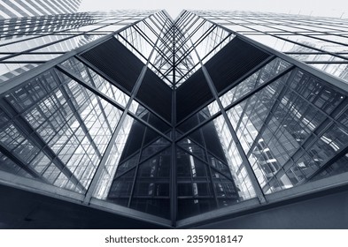 Modern building abstract background pattern