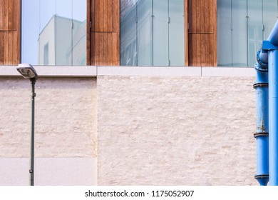 Modern Building By David Chipperfield, Detail, In Berlin Germany