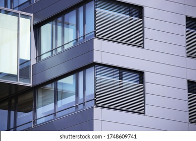 Modern Building With Facade Cladding