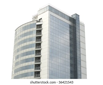 Modern Building Isolated