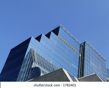 Modern Building National Bank Of Serbia.