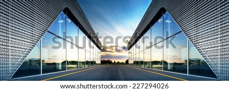 Modern bulding background