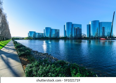 Modern Business Architecture. Silicon Valley, Redwood City, California, United States.
				