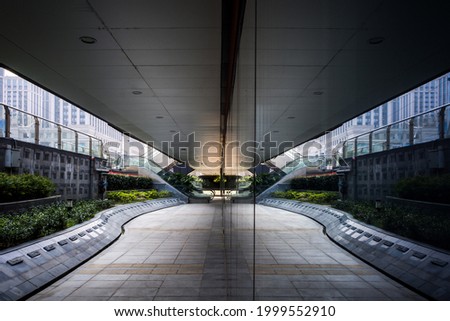 Gebäudebrücke in Berlin