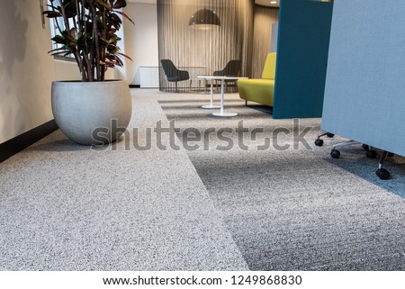 Modern Business Interior, Colorful but Design