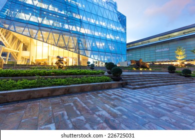 Modern Business Office Building Exterior