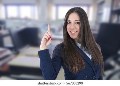 modern business woman on background, portraits, and executives - Shutterstock ID 567803290