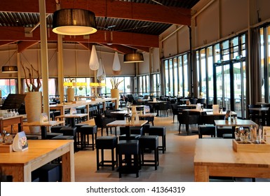 Modern Cafe Interior