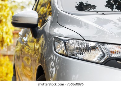 Modern Car Headlights, Exterior Car