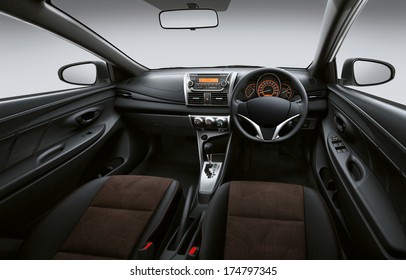 Modern Car Interior Detail