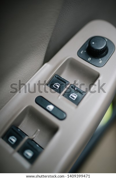 Modern car interior\
electronics controller.