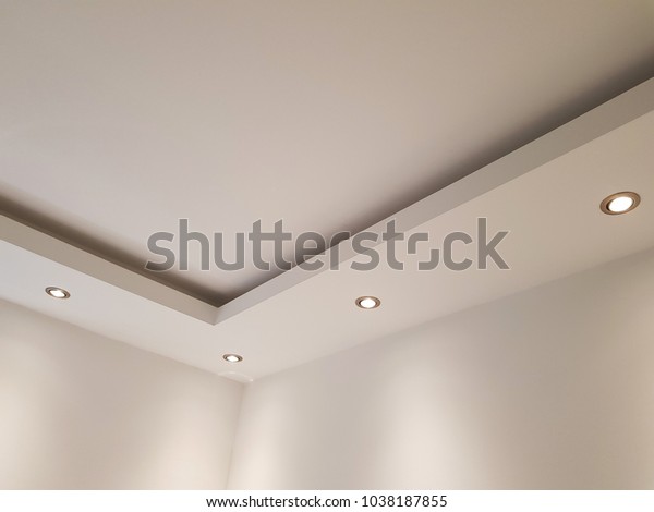 Modern Ceiling Lamp Spotlights Stock Photo Edit Now 1038187855