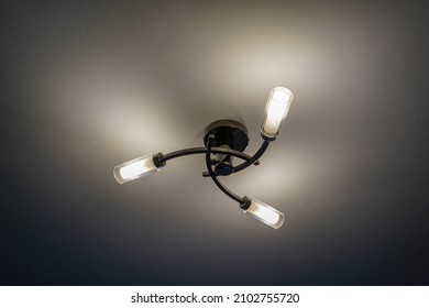 Modern Ceiling Light In A House