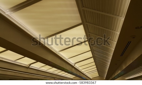 Modern Ceilingtexture Backgrounds Textures Interiors Stock Image