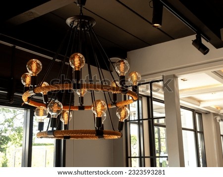 Similar – Image, Stock Photo Salonable Chandelier