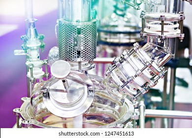 Modern chemical laboratory reactor equipment