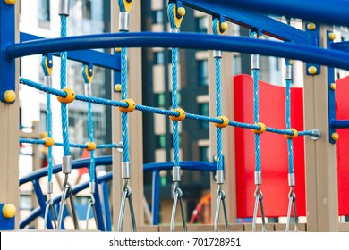 Modern Children Playground Park Made Different Stock Photo 701728951 ...