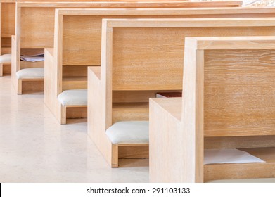 Modern Church Empty Pews